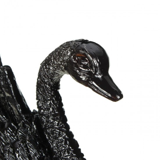 Chinese Tea Pet Color Change Resin Black Swan Tea Play Tray Ornaments Animal Chinese Tea Pet Color Change Resin Black Swan Tea Play Tray Ornaments Animal