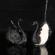 Chinese Tea Pet Color Change Resin Black Swan Tea Play Tray Ornaments Animal Chinese Tea Pet Color Change Resin Black Swan Tea Play Tray Ornaments Animal
