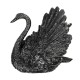 Chinese Tea Pet Color Change Resin Black Swan Tea Play Tray Ornaments Animal