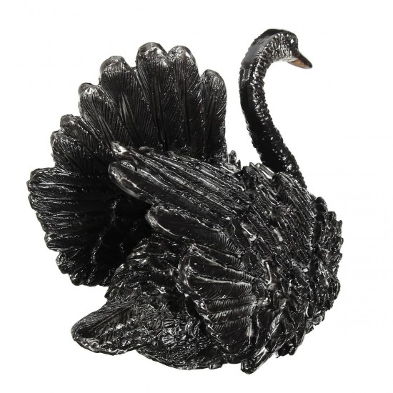 Chinese Tea Pet Color Change Resin Black Swan Tea Play Tray Ornaments Animal Chinese Tea Pet Color Change Resin Black Swan Tea Play Tray Ornaments Animal