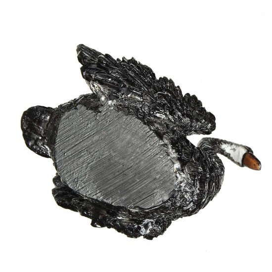 Chinese Tea Pet Color Change Resin Black Swan Tea Play Tray Ornaments Animal Chinese Tea Pet Color Change Resin Black Swan Tea Play Tray Ornaments Animal