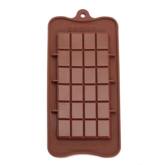 Chocolate Mold Mould Bar Break Apart Choc Block Ice Tray Silicone Cake Baking Mold