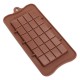 Chocolate Mold Mould Bar Break Apart Choc Block Ice Tray Silicone Cake Baking Mold