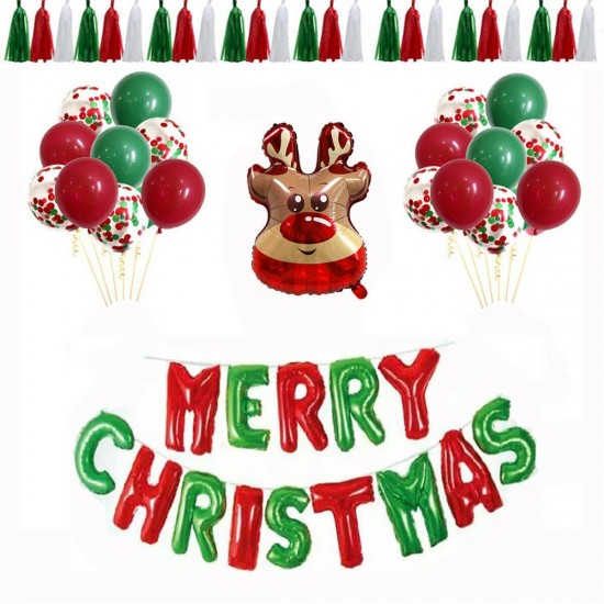 Christmas Balloons Colorful Christmas Decoration Latex Balloons Party Supplies Christmas Balloons Colorful Christmas Decoration Latex Balloons Party Supplies