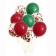 Christmas Balloons Colorful Christmas Decoration Latex Balloons Party Supplies