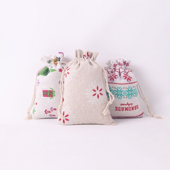 Christmas Cotton Linen Hanging Advent Calendars Countdown Drawstring Gift Bags Candy Biscuit Pouches Present Gift Wrap Christmas Cotton Linen Hanging Advent Calendars Countdown Drawstring Gift Bags Candy Biscuit Pouches Present Gift Wrap