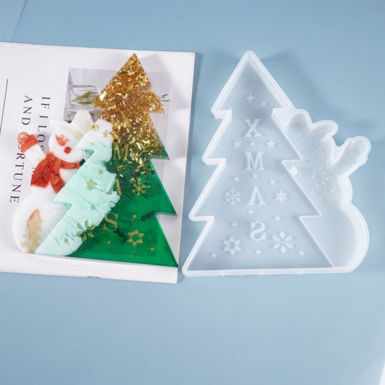Christmas Wish Silicone Jewelry Casting Mold Resin Epoxy Mould Craft Decoration Xmas