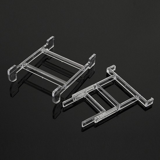 Clear Adjustable 3''-5'' Easel Jewelry Display Stand Plate Bowl Photo Frame Book Artwor Clear Adjustable 3''-5'' Easel Jewelry Display Stand Plate Bowl Photo Frame Book Artwor