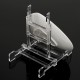 Clear Adjustable 3''-5'' Easel Jewelry Display Stand Plate Bowl Photo Frame Book Artwor Clear Adjustable 3''-5'' Easel Jewelry Display Stand Plate Bowl Photo Frame Book Artwor