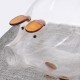 Clear Glass Piggy Bank Coin Money Cash Collectible Saving Box Jar Gift Pig Clear Glass Piggy Bank Coin Money Cash Collectible Saving Box Jar Gift Pig