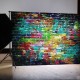 Colorful Brick Wall Photography Backdrop for Photography Photo Studio Background