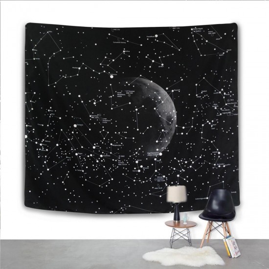Constellation Tapestry Home Hanging Wall Decorations Space Planet Galaxy Tapestry