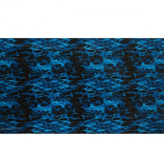 Cool Blue Fire Hydrographic Water Transfer Film Hydro Dipping DIP Print All Car Decorations Cool Blue Fire Hydrographic Water Transfer Film Hydro Dipping DIP Print All Car Decorations