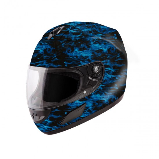 Cool Blue Fire Hydrographic Water Transfer Film Hydro Dipping DIP Print All Car Decorations Cool Blue Fire Hydrographic Water Transfer Film Hydro Dipping DIP Print All Car Decorations