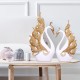 Couple Swan Ornament House Decorations Accessories Living Room TV Cabinet Wedding Gifts