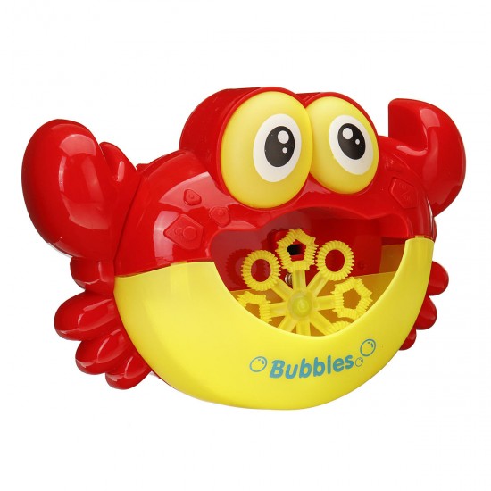 Crab Music Bubble Machine Bubble Maker Machine Bubble Blower Science Toys