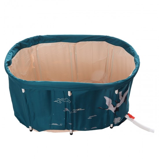 Crane Folding Bathtub Water Tub Indoor Outdoor Portable Adult Spa Bath Bucket