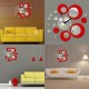 Creative DIY 3D Mirror Wall Acrylic Clock Sticker Unique Big Number Modern Decorations Creative DIY 3D Mirror Wall Acrylic Clock Sticker Unique Big Number Modern Decorations