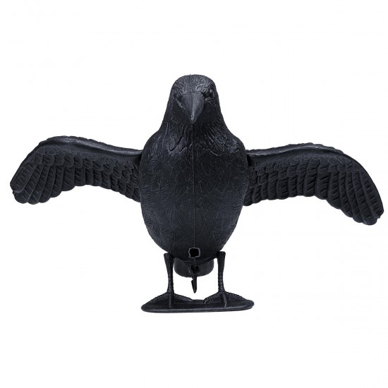 Crow Hunting Decoy Scare Bird Away Scarecrow Realistic Animal Scarer Decorations Crow Hunting Decoy Scare Bird Away Scarecrow Realistic Animal Scarer Decorations