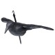 Crow Hunting Decoy Scare Bird Away Scarecrow Realistic Animal Scarer Decorations