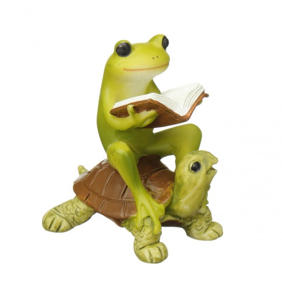 Cute Frog Statue Figurine Home Office Desk Ornament Garden Bonsai Decor Gift Cute Frog Statue Figurine Home Office Desk Ornament Garden Bonsai Decor Gift