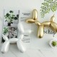 Cute Resin Balloon Dog Animal Figurine Statue Ornaments Home Decorations