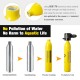 0.5L Mini Scuba Tank Diving Oxygen Reserve Air Hand Inflator Pump Dive Equipment