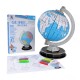 DIY 3D Puzzle Globe Model Painting Puzzles Tellurion Color Matching Earth Models Continents Learning Board