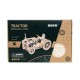 DIY 3D Wooden Tractor Puzzle Model Kit Mechanical Gears Brain Teaser Desktop Decorations Birthday Gift DIY 3D Wooden Tractor Puzzle Model Kit Mechanical Gears Brain Teaser Desktop Decorations Birthday Gift