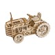 DIY 3D Wooden Tractor Puzzle Model Kit Mechanical Gears Brain Teaser Desktop Decorations Birthday Gift DIY 3D Wooden Tractor Puzzle Model Kit Mechanical Gears Brain Teaser Desktop Decorations Birthday Gift