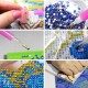 DIY 5D Full Diamond Embroidery Heart Stone Painting Cross Stitch Wall Home Decorations