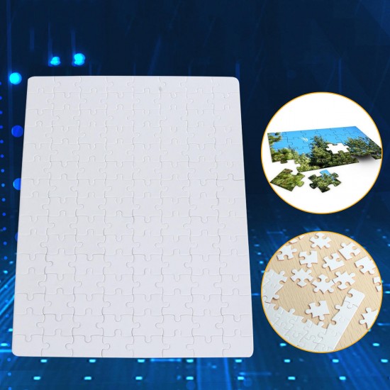 DIY A4 29x20cm Blank Dye Sublimation Printable Jigsaw Puzzle Toy For Heat Press