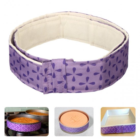 DIY Bake Strip Cake Pan Tray Protection Belt Anti-Deformation Strap Baking Handhold Mat Tool