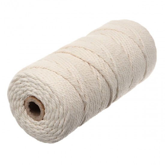 DIY Craft Cord Yarn Natural Cotton Wooden Bead Kit Tapestry Macrame Wall Hanging DIY Craft Cord Yarn Natural Cotton Wooden Bead Kit Tapestry Macrame Wall Hanging