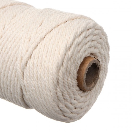 DIY Craft Cord Yarn Natural Cotton Wooden Bead Kit Tapestry Macrame Wall Hanging DIY Craft Cord Yarn Natural Cotton Wooden Bead Kit Tapestry Macrame Wall Hanging