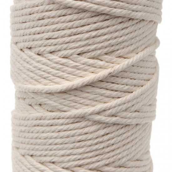 DIY Craft Cord Yarn Natural Cotton Wooden Bead Kit Tapestry Macrame Wall Hanging DIY Craft Cord Yarn Natural Cotton Wooden Bead Kit Tapestry Macrame Wall Hanging