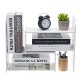 DIY Desk Bookshelf Bookcase Organizer Rack Office Unit Storage Box Shelf Stand