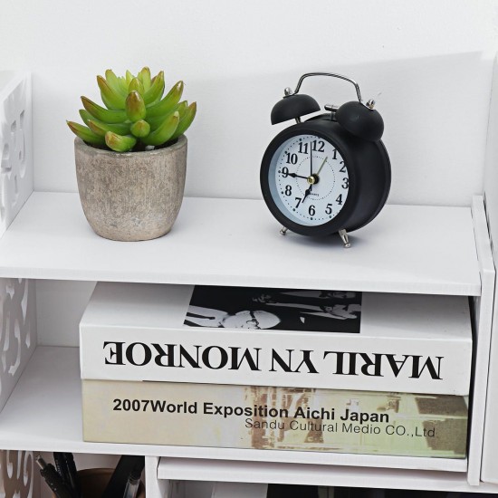DIY Desk Bookshelf Bookcase Organizer Rack Office Unit Storage Box Shelf Stand DIY Desk Bookshelf Bookcase Organizer Rack Office Unit Storage Box Shelf Stand
