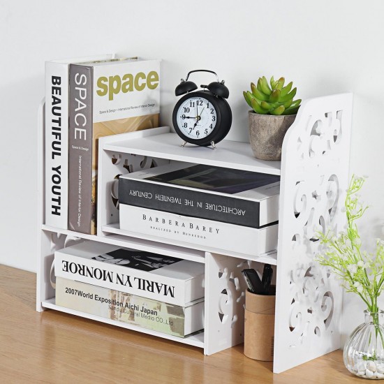 DIY Desk Bookshelf Bookcase Organizer Rack Office Unit Storage Box Shelf Stand DIY Desk Bookshelf Bookcase Organizer Rack Office Unit Storage Box Shelf Stand
