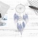 DIY Dream Catcher Wall Decor Blue Feather Handmade Dreamcatcher for Bedroom DIY Dream Catcher Wall Decor Blue Feather Handmade Dreamcatcher for Bedroom