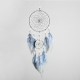 DIY Dream Catcher Wall Decor Blue Feather Handmade Dreamcatcher for Bedroom DIY Dream Catcher Wall Decor Blue Feather Handmade Dreamcatcher for Bedroom