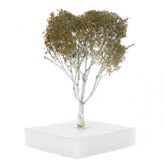 DIY Miniature Building Layout Scenery Model Tree Decorations Static Landscape