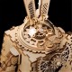 DIY Model 3D Puzzle Music Box Wooden Craft Kit Robot Machinarium Toys with Light Handmade Gift DIY Model 3D Puzzle Music Box Wooden Craft Kit Robot Machinarium Toys with Light Handmade Gift