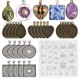 DIY Resin Casting Molds Silicone Jewelry Pendant Craft Making Mould Pendant Tray DIY Resin Casting Molds Silicone Jewelry Pendant Craft Making Mould Pendant Tray