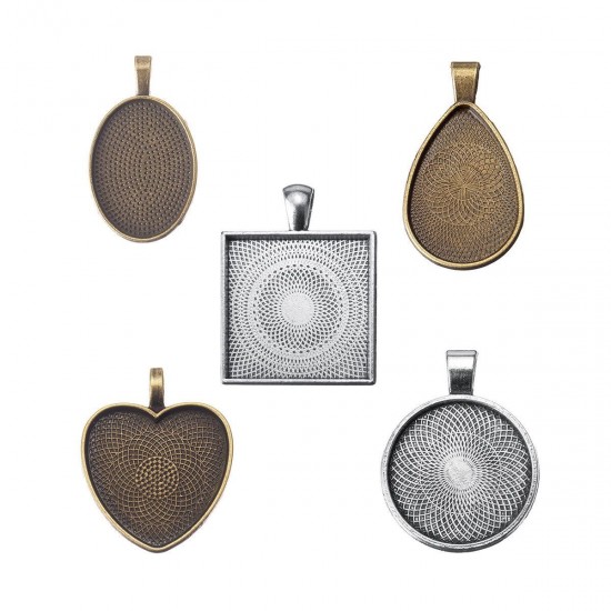 DIY Resin Casting Molds Silicone Jewelry Pendant Craft Making Mould Pendant Tray DIY Resin Casting Molds Silicone Jewelry Pendant Craft Making Mould Pendant Tray