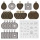 DIY Resin Casting Molds Silicone Jewelry Pendant Craft Making Mould Pendant Tray DIY Resin Casting Molds Silicone Jewelry Pendant Craft Making Mould Pendant Tray