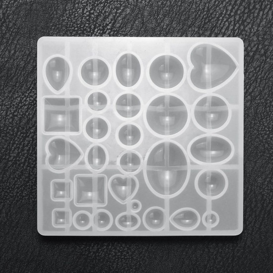 DIY Resin Casting Molds Silicone Jewelry Pendant Craft Making Mould Pendant Tray DIY Resin Casting Molds Silicone Jewelry Pendant Craft Making Mould Pendant Tray