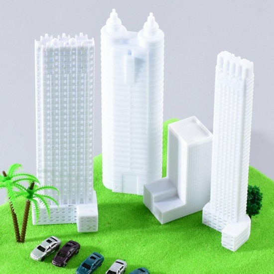DIY Sand Table Building Model Material Simulation Office Building Micro Landscape Model Building