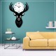 Deer Head Wall Clock Density Fibreboard Home Living Room Nordic Minimalist Deer Head Wall Clock Density Fibreboard Home Living Room Nordic Minimalist