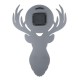 Deer Head Wall Clock Density Fibreboard Home Living Room Nordic Minimalist Deer Head Wall Clock Density Fibreboard Home Living Room Nordic Minimalist